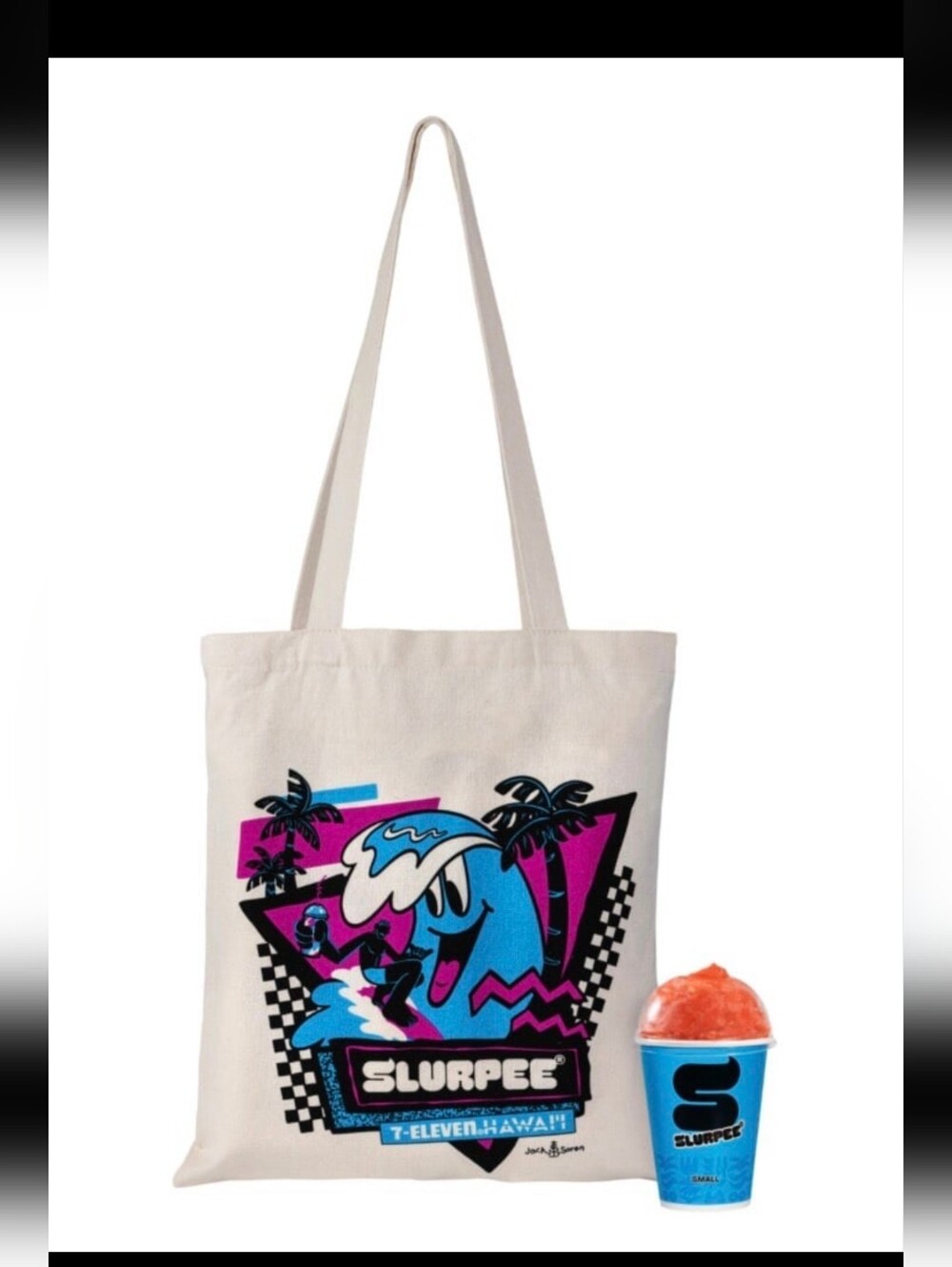 NEW♡ Hawaii Limited Seven Eleven  Tote Bag